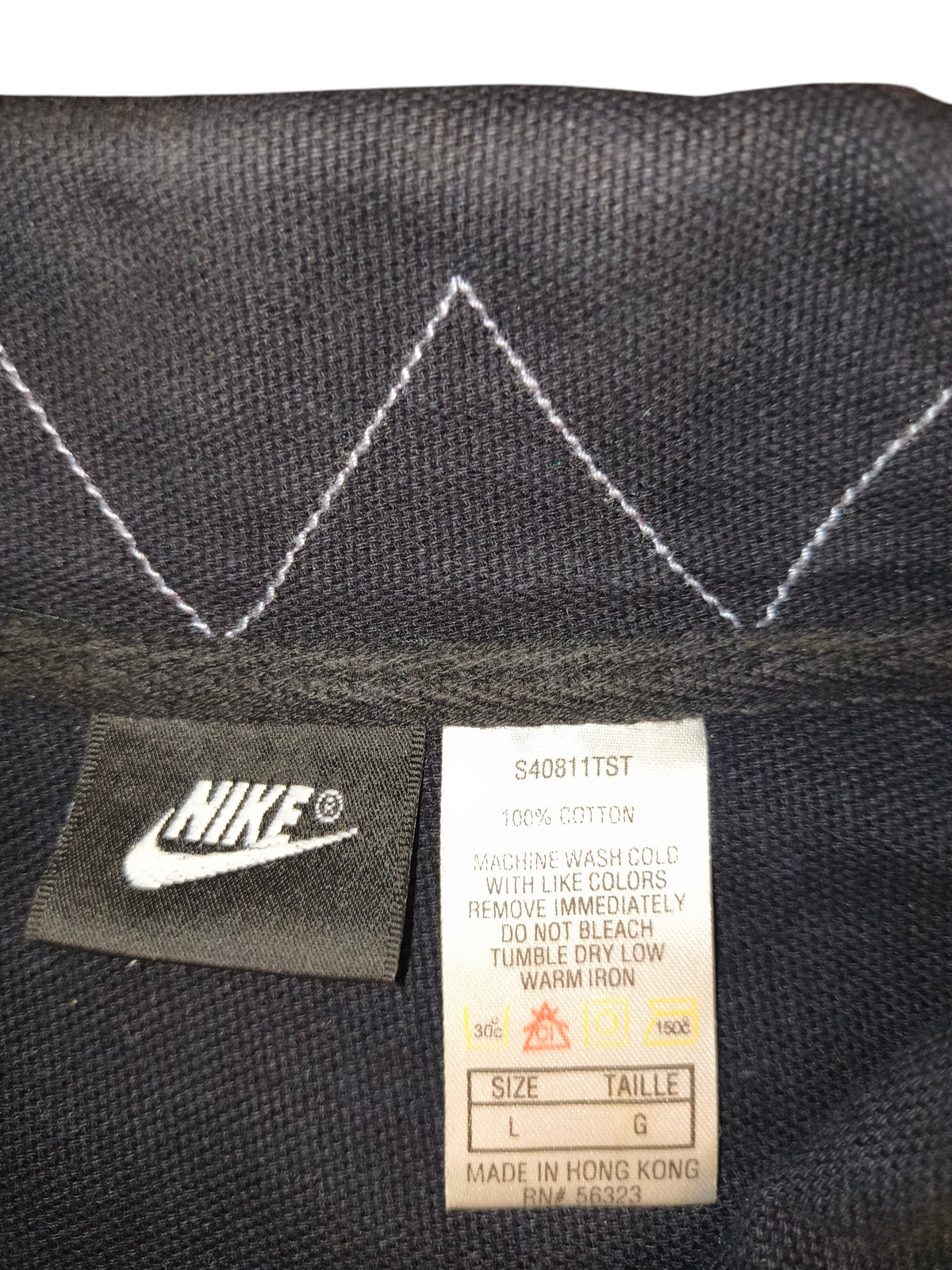 Vintage 90s Nike Flight Canvas Workwear Chore Jacket Coat - Black Men's Size Large (VGUC)