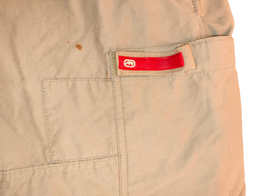 Ecko Unltd Vintage Y2K Marc Ecko Cargo Shorts - Tan Khaki Men's Size 42 (VGUC)