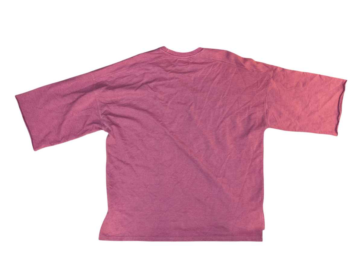 Decibel NWT Short Sleeve Oversized French Terry Crewneck - Plum Purple Men's Size XL (NWT)