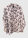 Publish Brand Monochrome Floral Long Sleeve Button Down Shirt - Men's Size XL (VGUC)