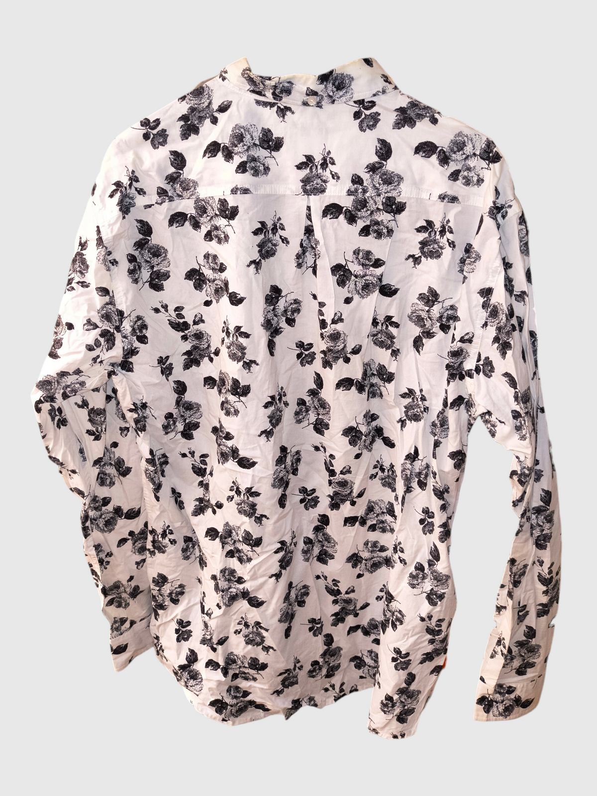 Publish Brand Monochrome Floral Long Sleeve Button Down Shirt - Men's Size XL (VGUC)
