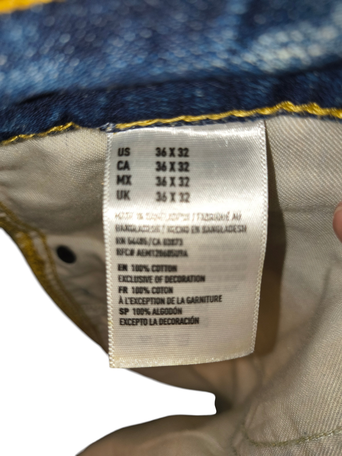 American Eagle Original Boot Men's Distressed Bootcut Jeans NWT 36x32