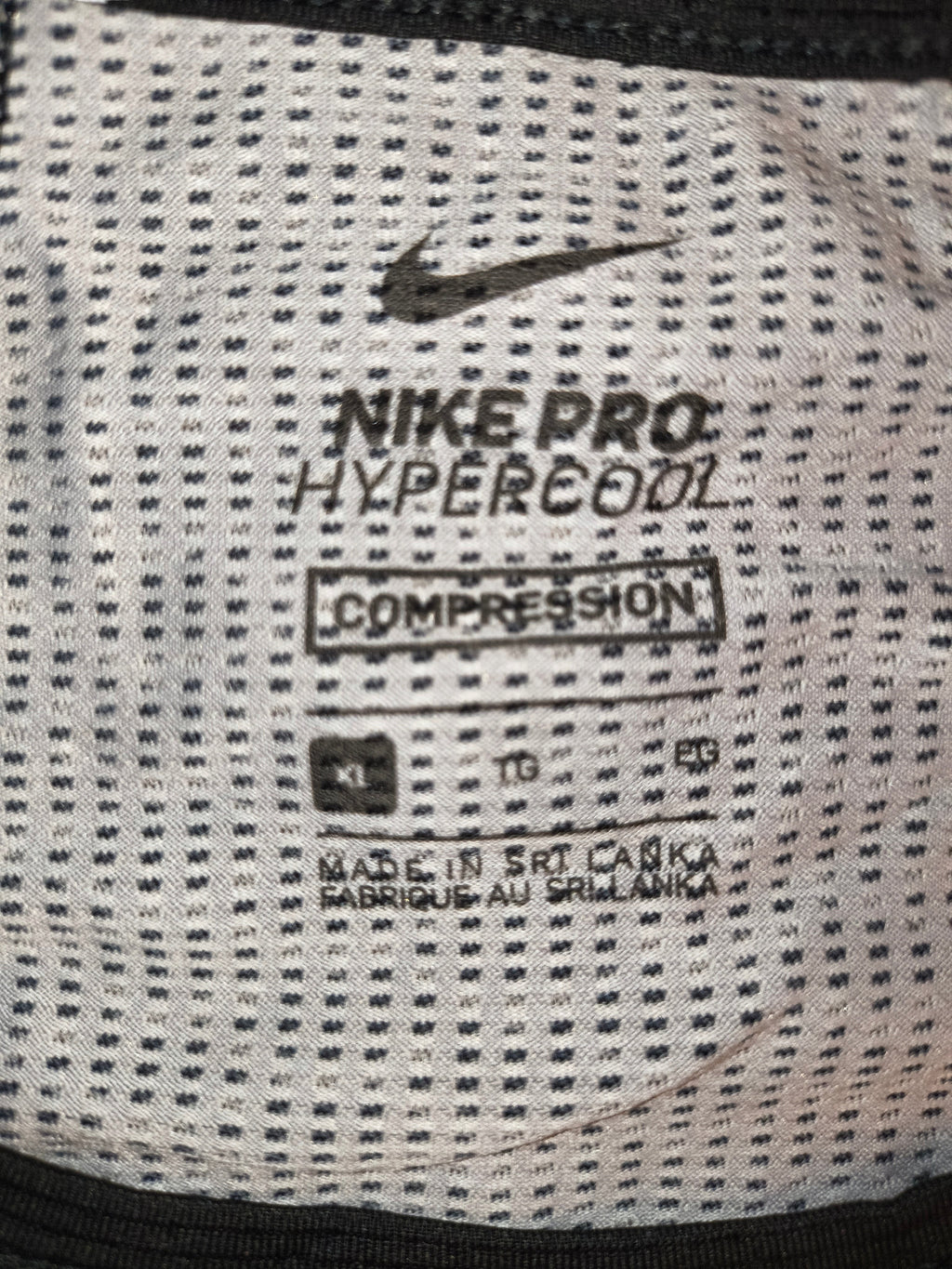 Nike Pro Hypercool NFL Philadelphia Eagles Compression Long Sleeve Shirt XL