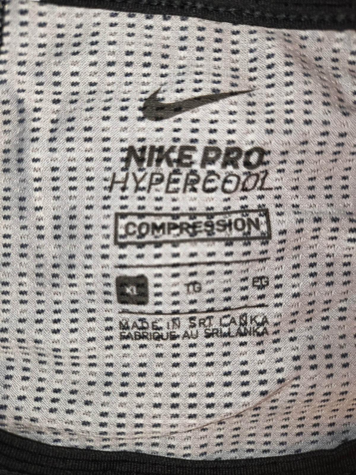 Nike Pro Hypercool NFL Philadelphia Eagles Compression Long Sleeve Shirt XL