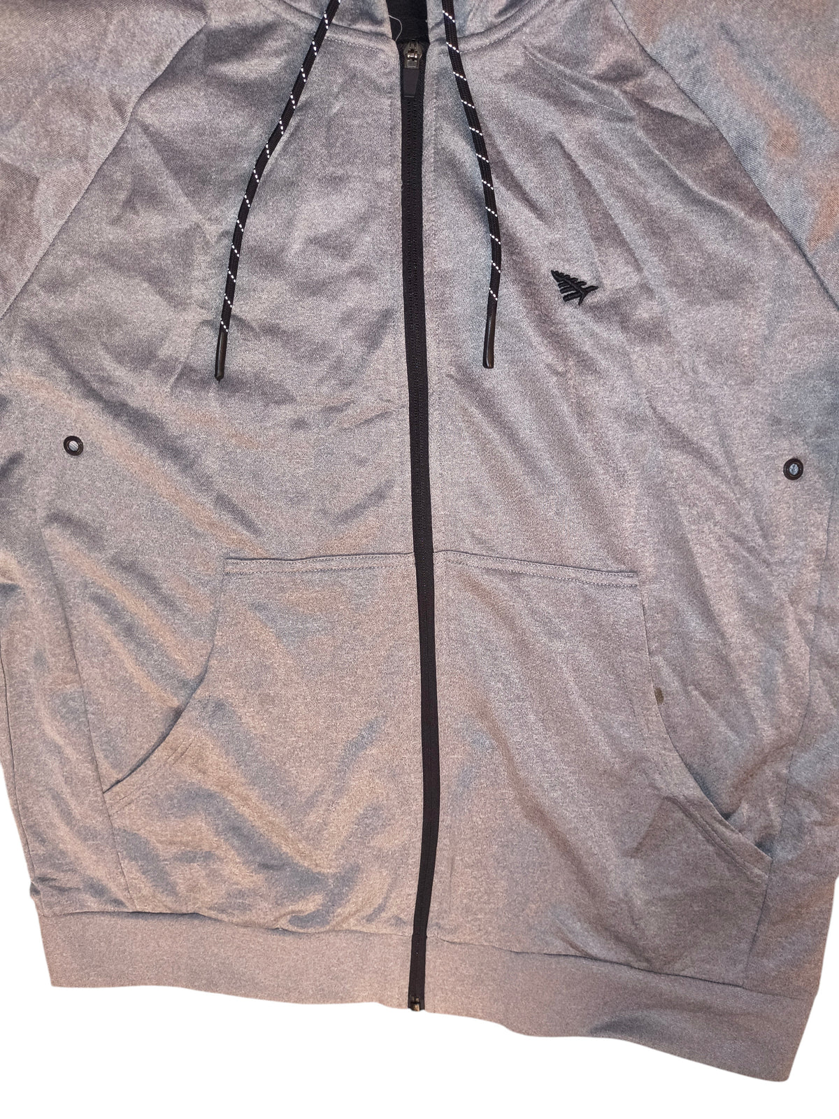 Paper Planes Roc Nation Grey Tech Full Zip Hoodie 2XL