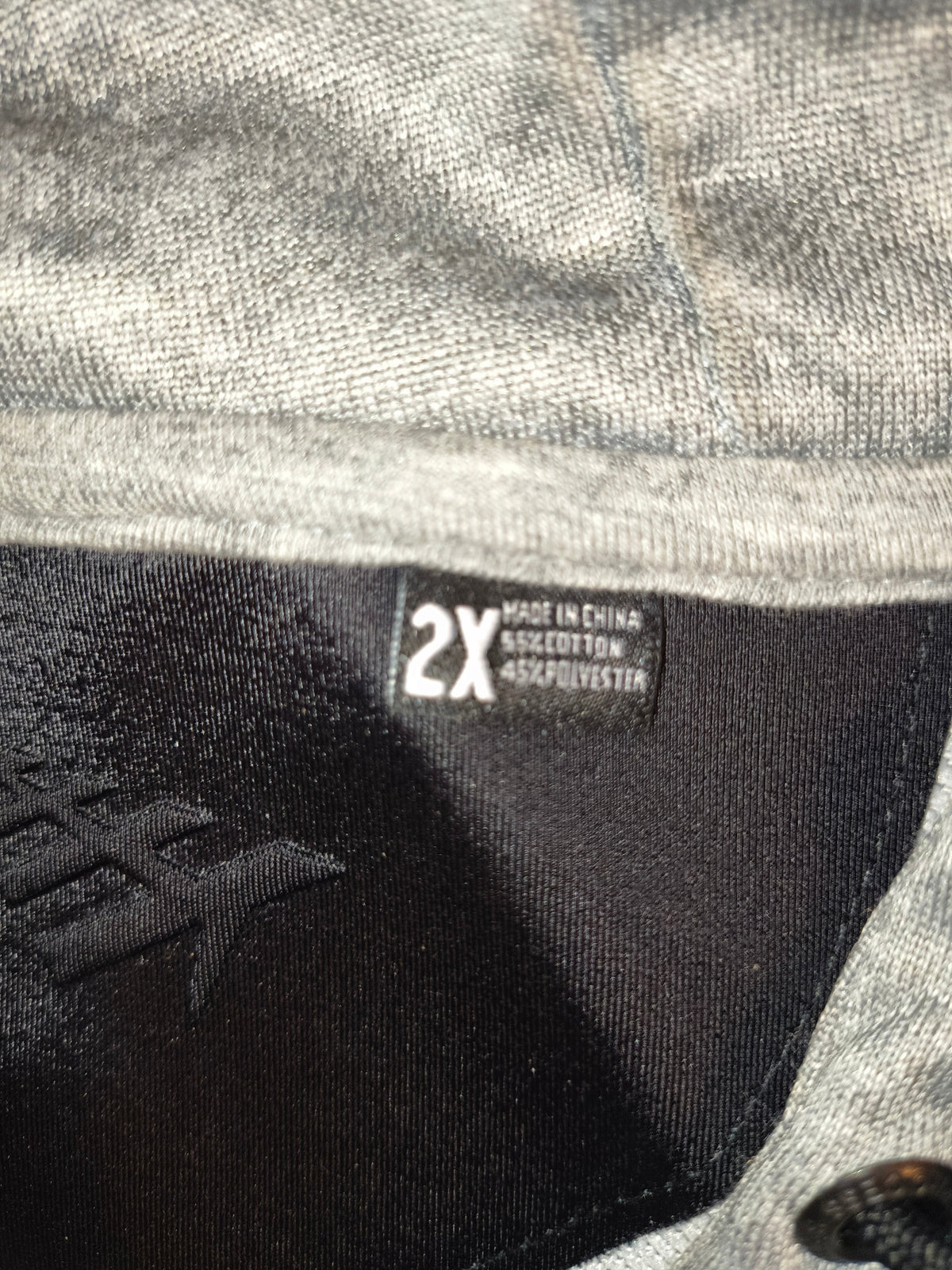Paper Planes Roc Nation Grey Tech Full Zip Hoodie 2XL
