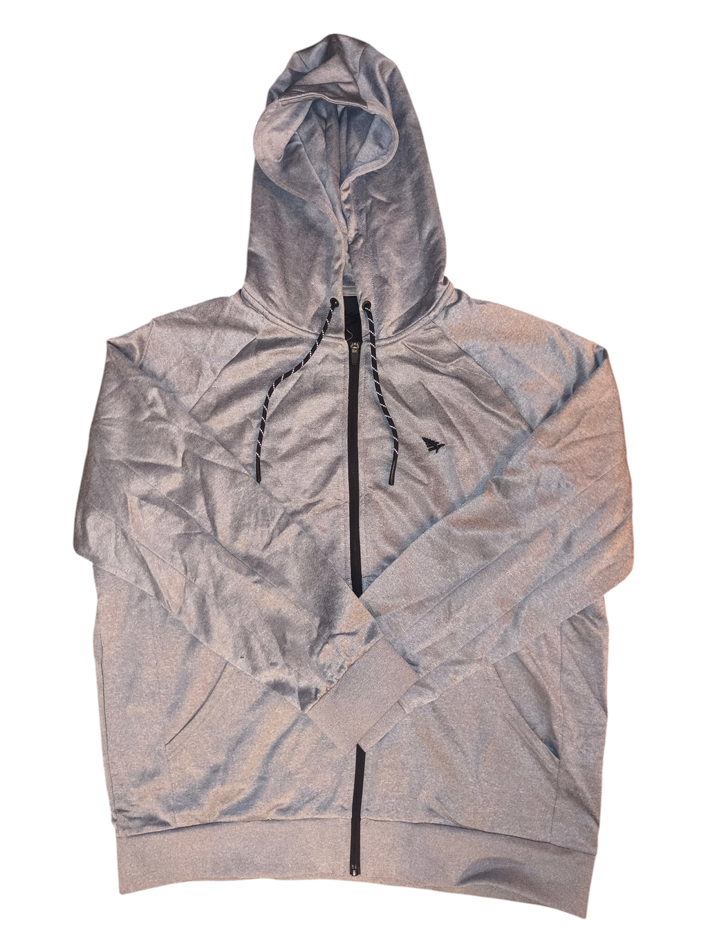 Paper Planes Roc Nation Grey Tech Full Zip Hoodie 2XL