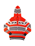 American Eagle NWT Men's Southwestern Geometric Baja Hoodie Knit Sweater - Large