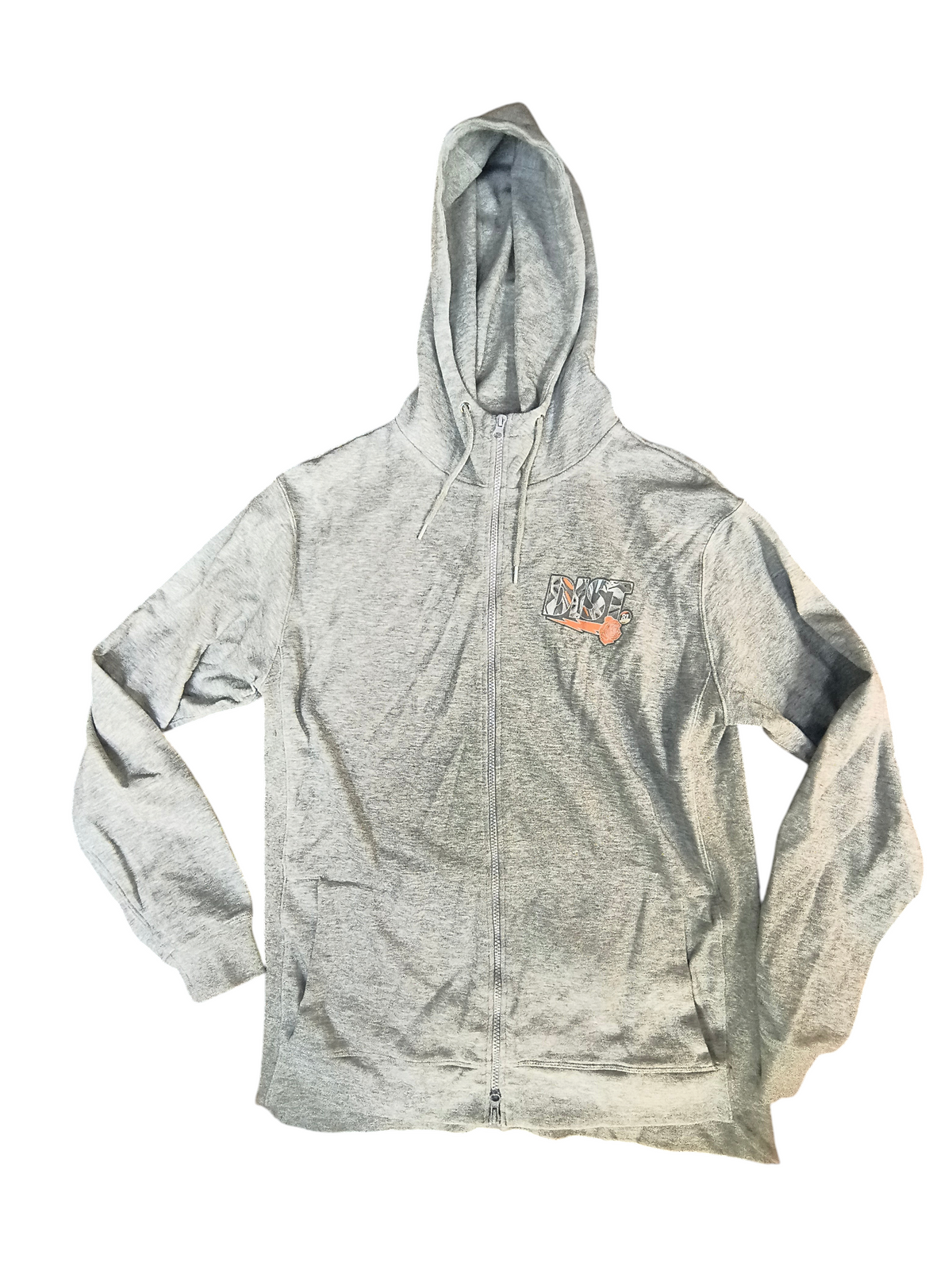 DIST Streetwear Jordan 4 Sneaker Graphic Full-Zip Sweatsuit Trackset Gray Men's XL