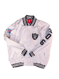 NFL Team Apparel Men's Las Vegas Raiders Super Bowl Champions Commemorative Varsity Jacket - 3XL