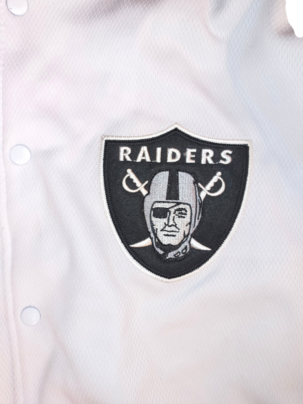 NFL Team Apparel Men's Las Vegas Raiders Super Bowl Champions Commemorative Varsity Jacket - 3XL