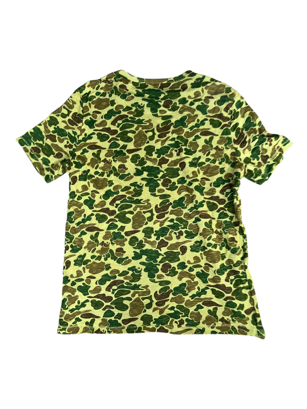 William Rast Green Duck Hunter Camo Pocket Tee - Men's XL (EUC)