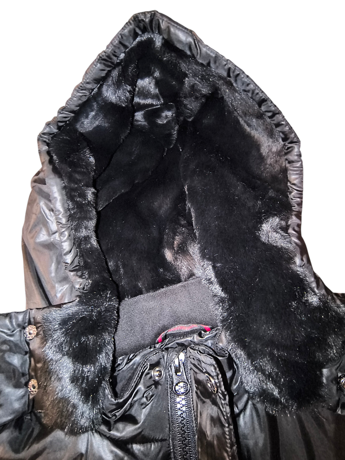 Adam Levine Insulated Full-Zip Faux-Fur Hooded Jacket - Men's XL (NWT)