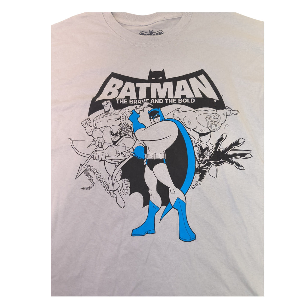 Batman The Brave And The Bold Men's Large Team Graphic Tee Shirt (NWT)