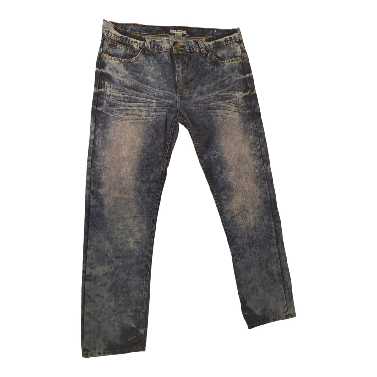 Scout Jeans Men's 38W Acid Medium Blue Straight Leg Jeans
