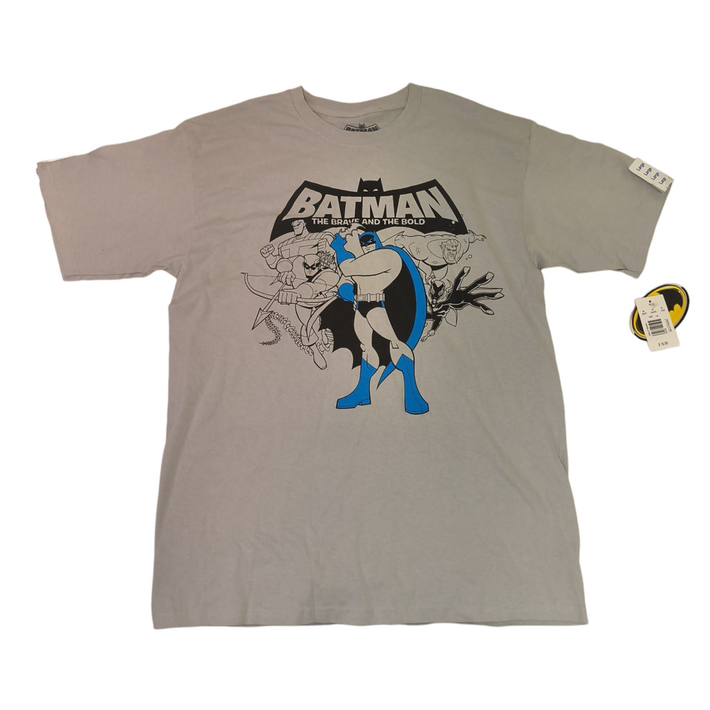 Batman The Brave And The Bold Men's Large Team Graphic Tee Shirt (NWT)