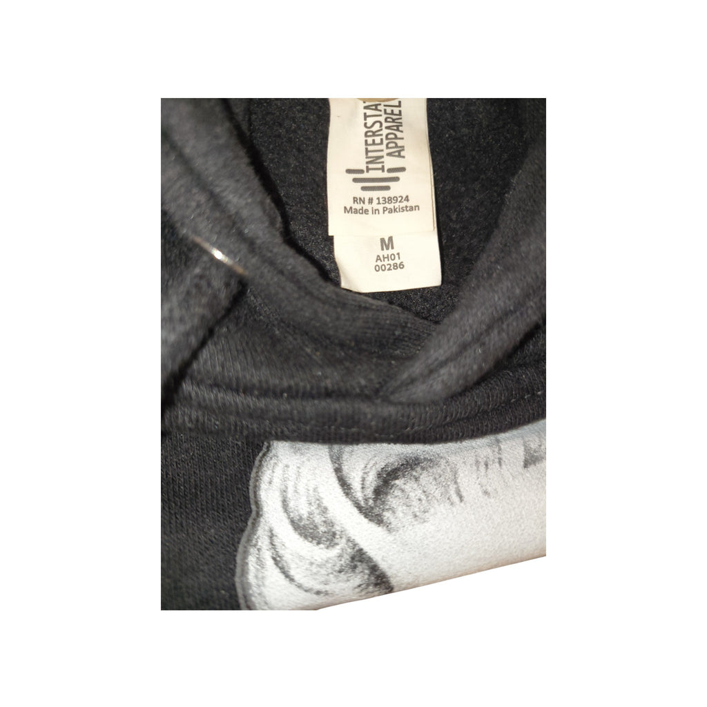 Thug Bandana Marilyn Monroe Graphic Pullover Hoodie - Black / Medium