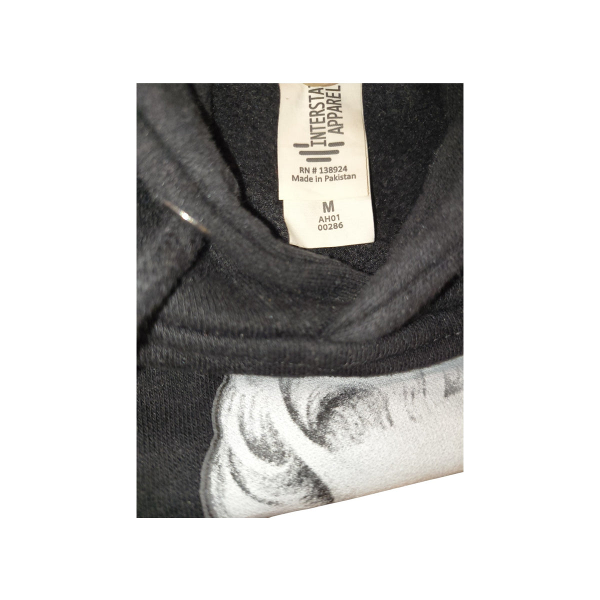 Thug Bandana Marilyn Monroe Graphic Pullover Hoodie - Black / Medium