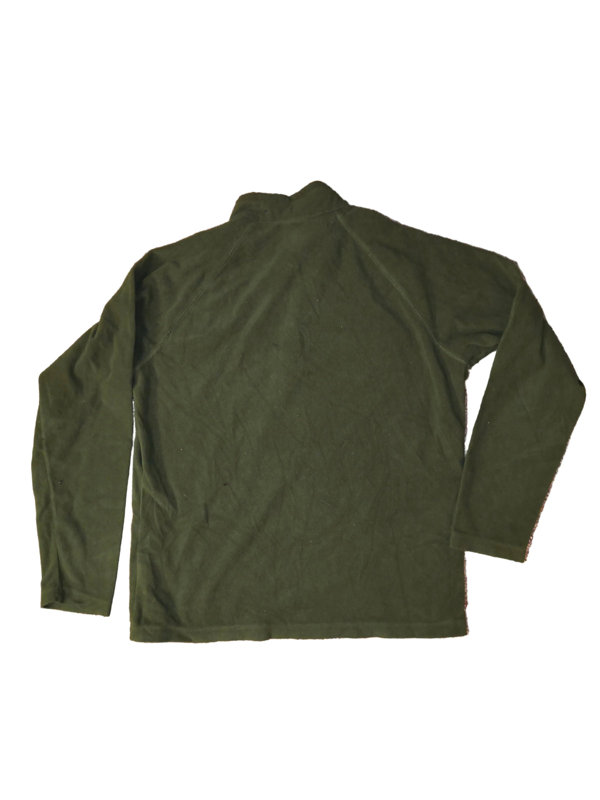 Columbia Men's Medium Olive Green Steens Mountain 1/4 Zip Fleece Pullover