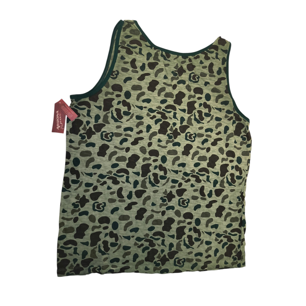 Arizona Jean Co. Men's XL Green Camo Sleeveless Tank Top (NWT)