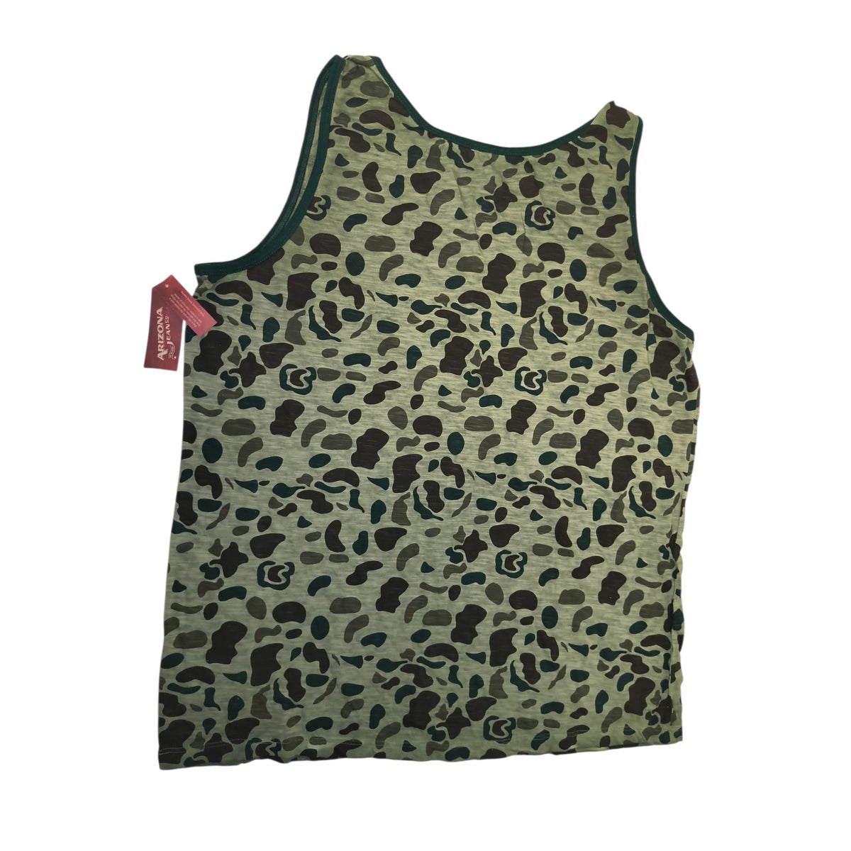 Arizona Jean Co. Men's XL Green Camo Sleeveless Tank Top (NWT)