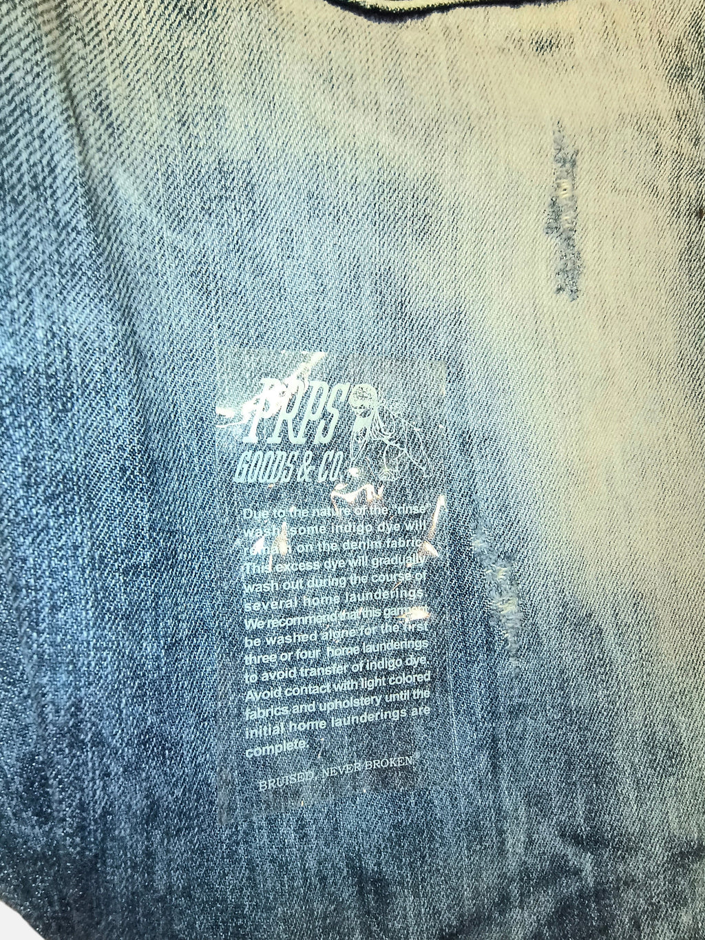 PRPS Goods & Co. Demon Slim Straight Paint Splatter Jeans - Men's 42 (EUC)