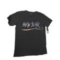 Adam Levine Collection New York City Chalk Script Graphic Tee - Black / Large (NWT)