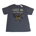 Marvel Comics Men's XL Trust Me I'm A Superhero Avengers Graphic Tee (NWT)