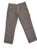 Awsum Thrift Ecko Jeans in dark grey denim with contrast red stitching and utility loop detail.