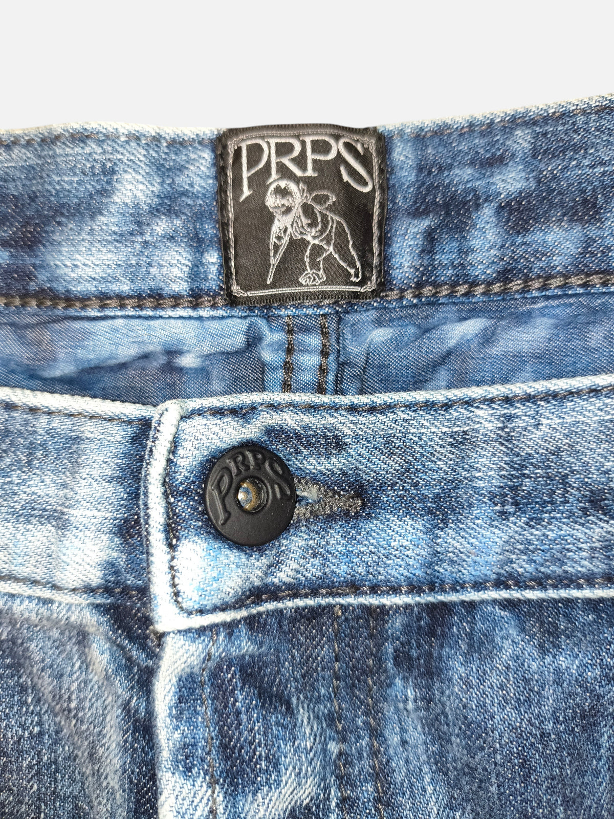PRPS Goods & Co. Demon Slim Straight Paint Splatter Jeans - Men's 42 (EUC)