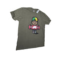 Trukfit Lil Wayne Tommy Skater Character Graphic Tee - Olive Green / XL (NWT)