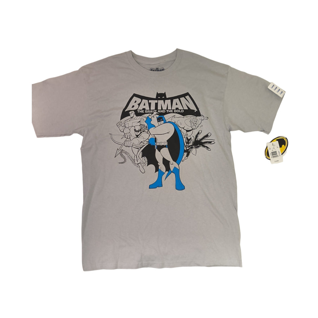 Batman The Brave And The Bold Men's Large Team Graphic Tee Shirt (NWT)
