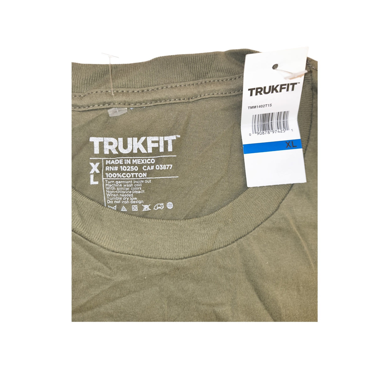 Trukfit Lil Wayne Tommy Skater Character Graphic Tee - Olive Green / XL (NWT)