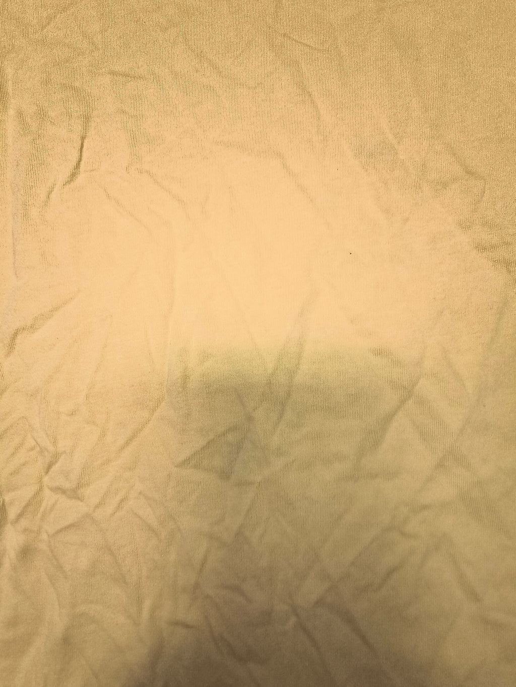 Awsum Thrift polo tee featuring a soft, textured fabric with a gradient of warm beige and white tones.