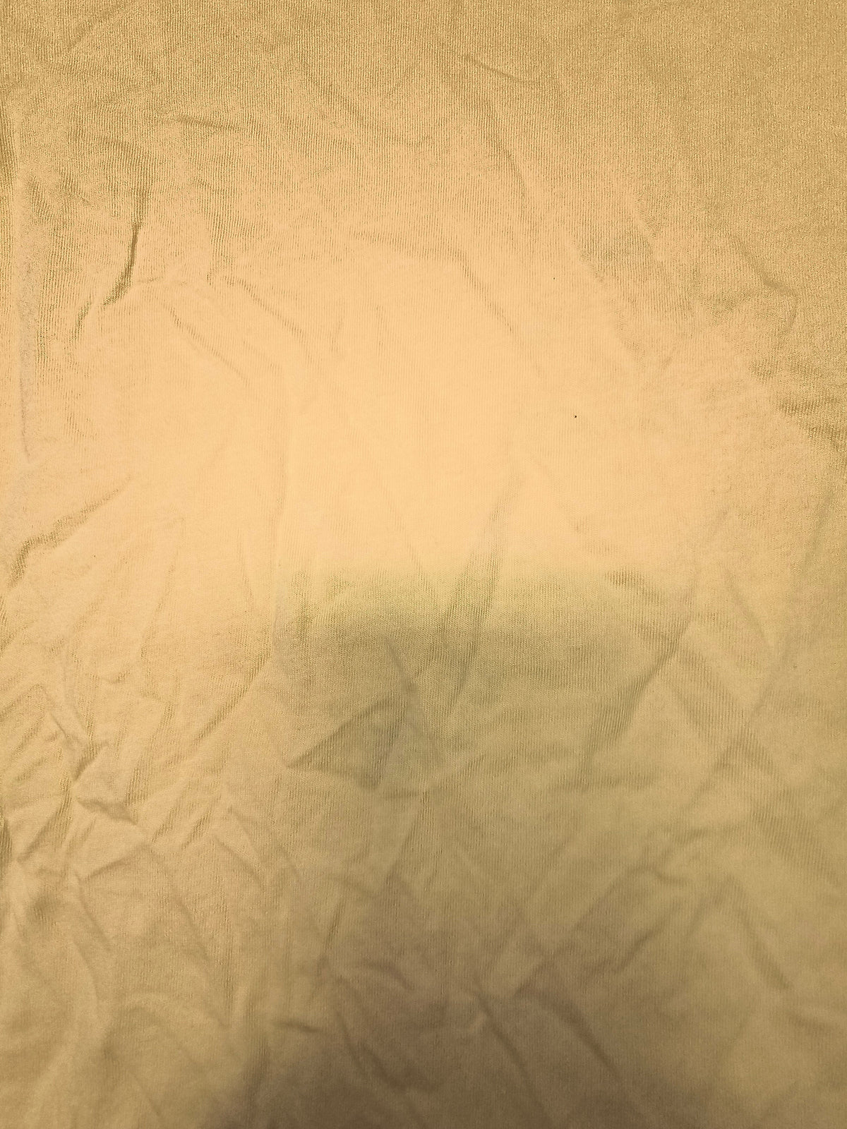 Awsum Thrift polo tee featuring a soft, textured fabric with a gradient of warm beige and white tones.