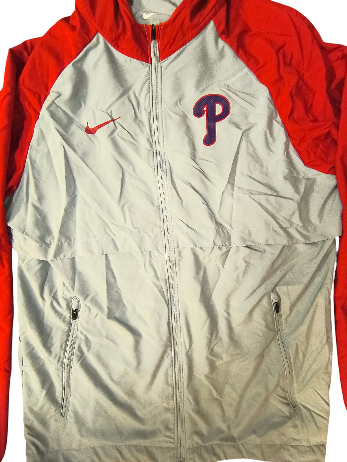Nike Philadelphia Phillies MLB Full-Zip Track Jacket - Men's M (EUC)