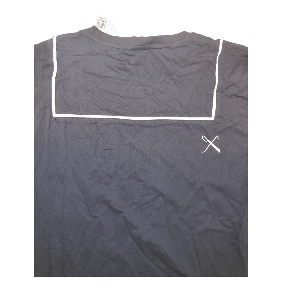 King Apparel Reign Supreme Piped Streetwear Tee - Black / XXL (NWT)