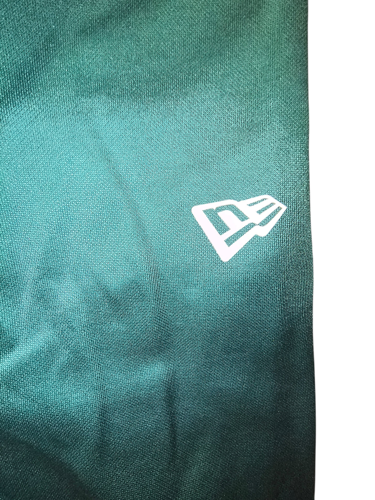 Awsum Thrift Philadelphia Eagles New Era tech fleece hoodie in midnight green with white embroidered sleeve logo