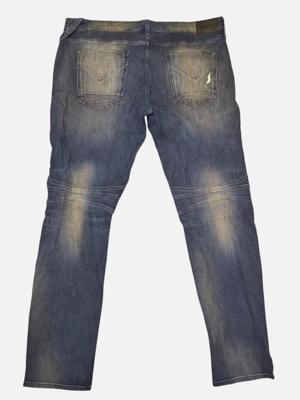 Hudson Blinder V2 Skinny Moto Biker Jeans - Men's Size 40 (GUC)