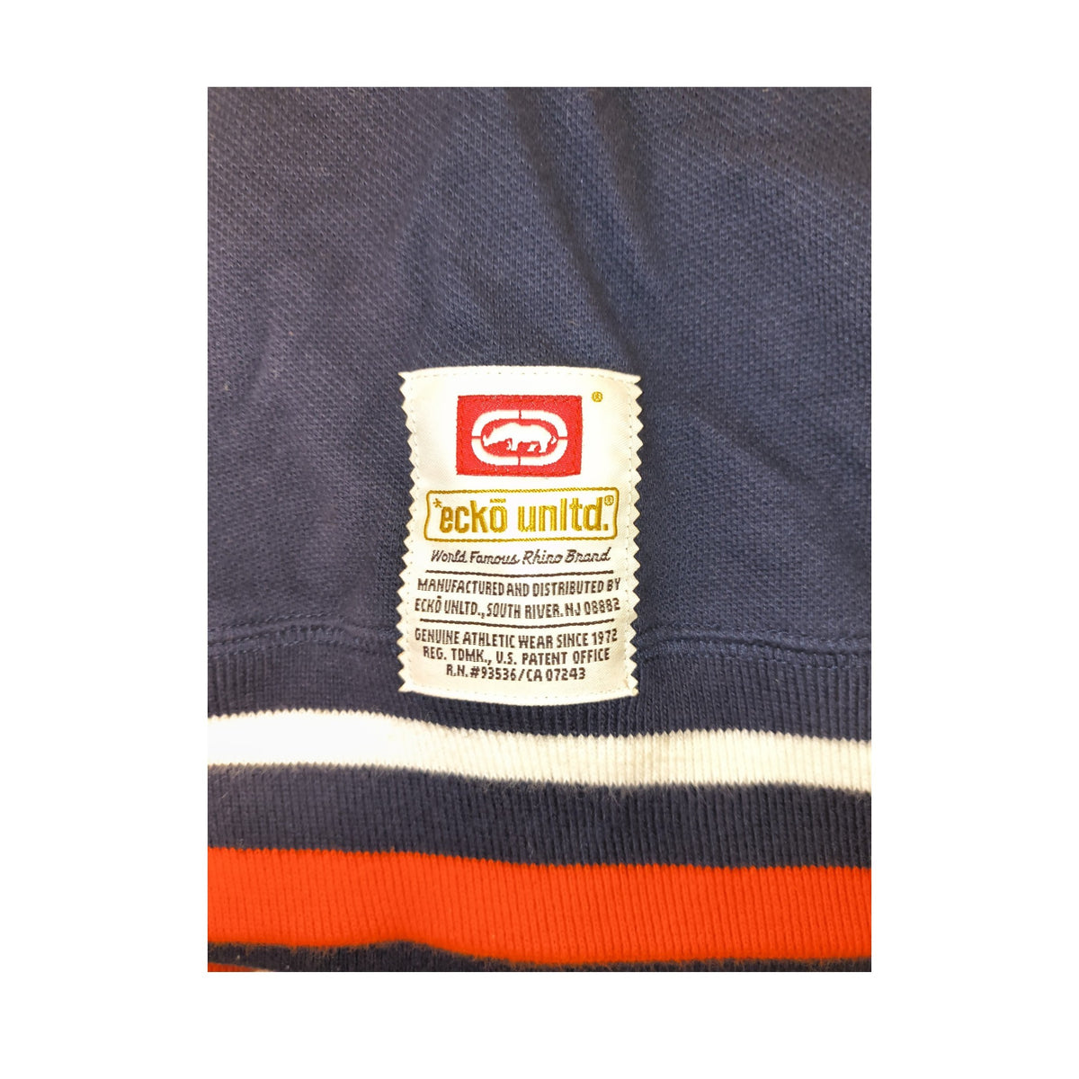 Ecko Unltd Men's 3XL EST 1972 Full Zip Colorblock Spell Out Hoodie