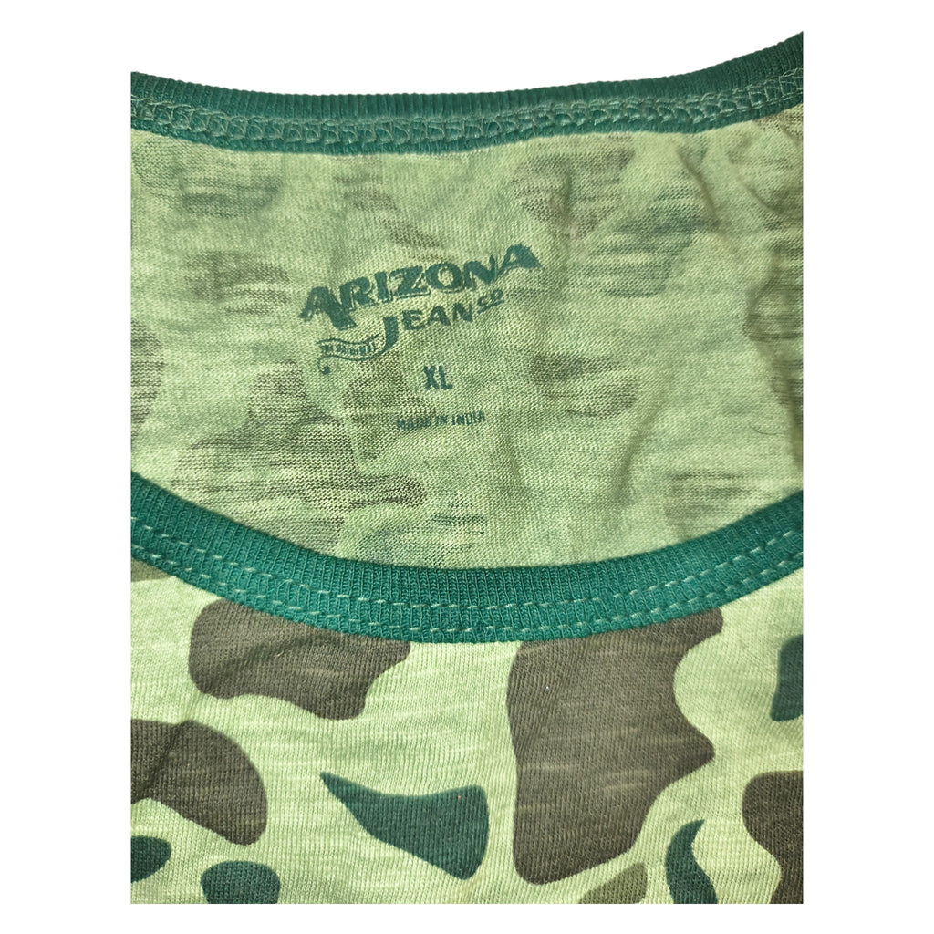 Arizona Jean Co. Men's XL Green Camo Sleeveless Tank Top (NWT)