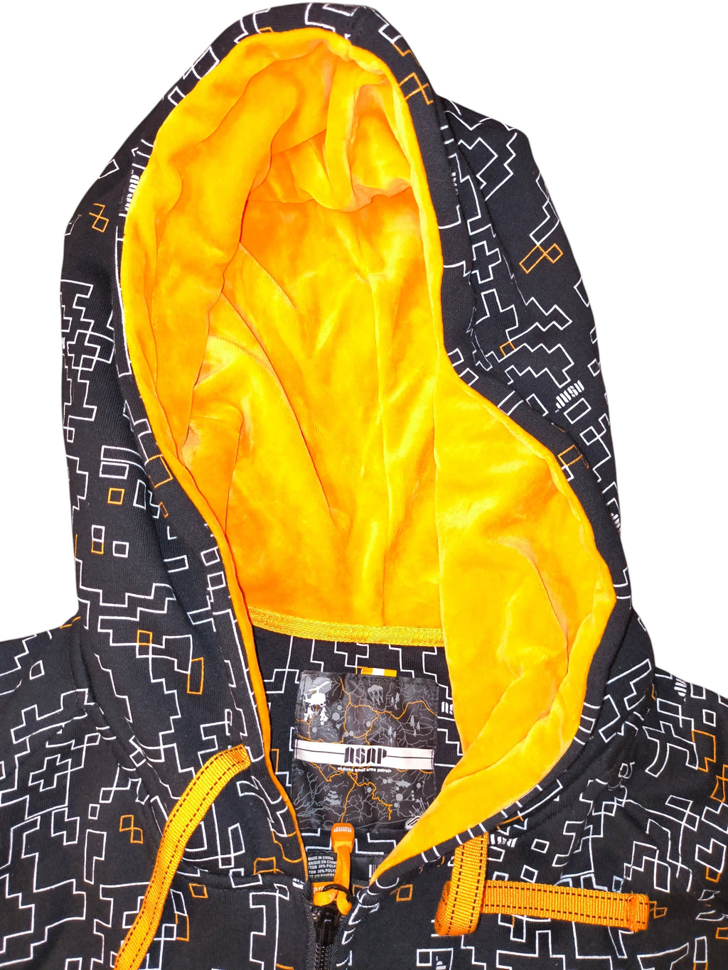 Vintage Y2K Akademiks Small Arms Patrol Full-Zip Fleece Jacket - Men's 4XL (With Tags)