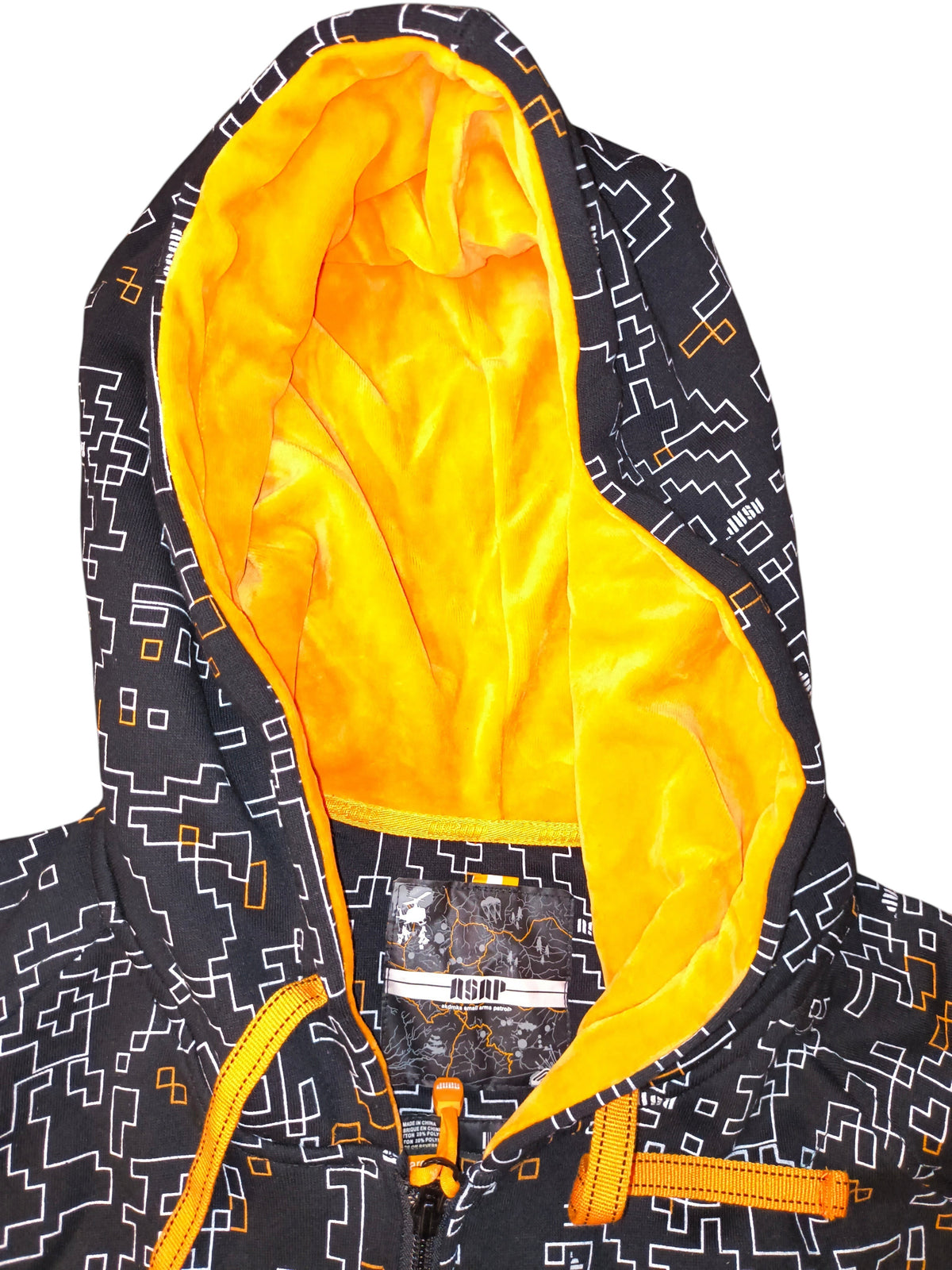 Vintage Y2K Akademiks Small Arms Patrol Full-Zip Fleece Jacket - Men's 4XL (With Tags)